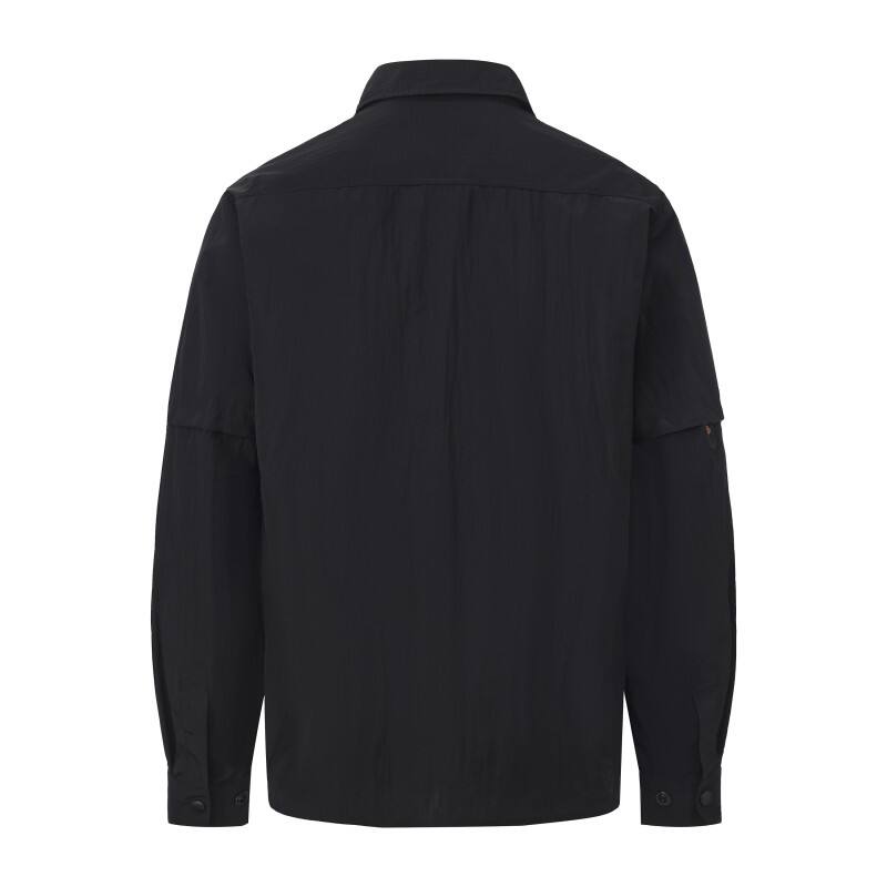 Men's Lightweight Technical Shirt - Moisture-Wicking  shirt with Mesh Pocket