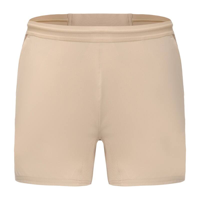 Men's Lightweight Running Shorts - Breathable Mesh-Inlay Shorts with Side Vents
