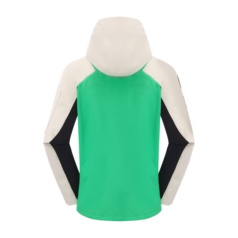 Men's Color-Block Ski Jacket - Waterproof Performance Shell Outdoor Winter Coat