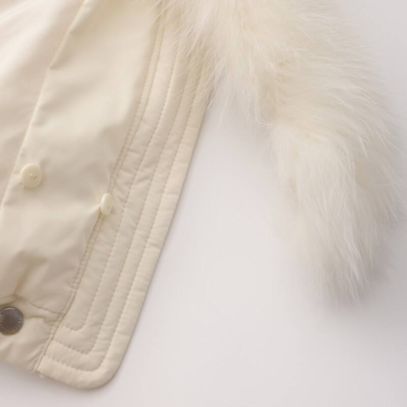 Women's Premium Down Parka - Winter Coat with Removable Fur Trim & Cinched Waist
