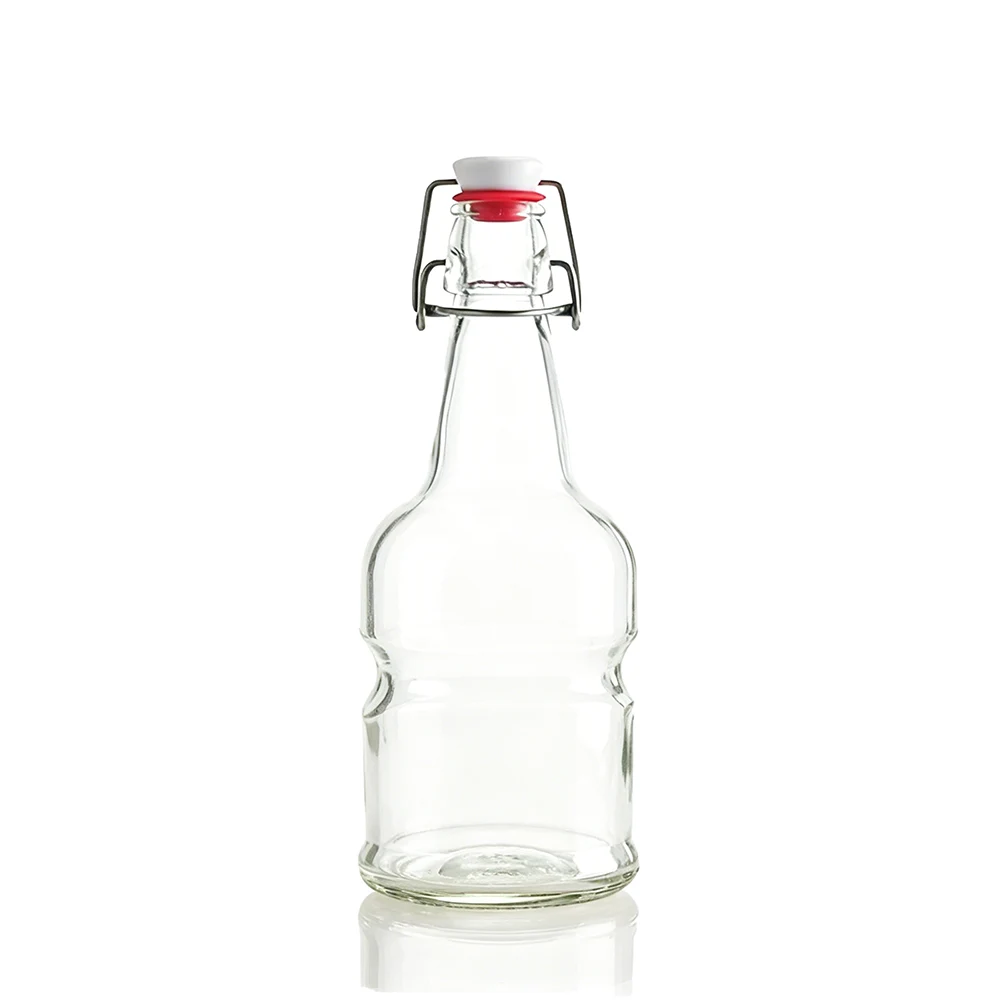 465ml Small Swing Top Glass Bottles with Airtight Lids Bulk