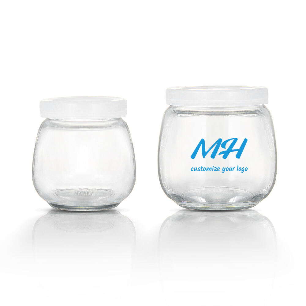 100ml 200ml 300ml Yogurt Glass Containers