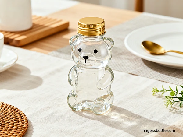 Innovative Empty Honey Bear Bottles for Shelf Appeal