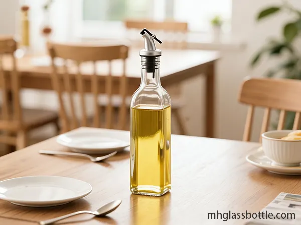 glass oil bottle factory