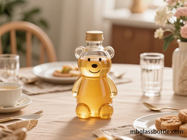 Innovative Empty Honey Bear Bottles for Shelf Appeal