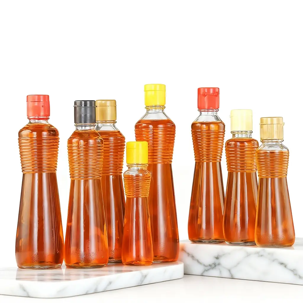 220ml-500ml Cam Sos Şişesi, Baharat Paketleme Çözümü