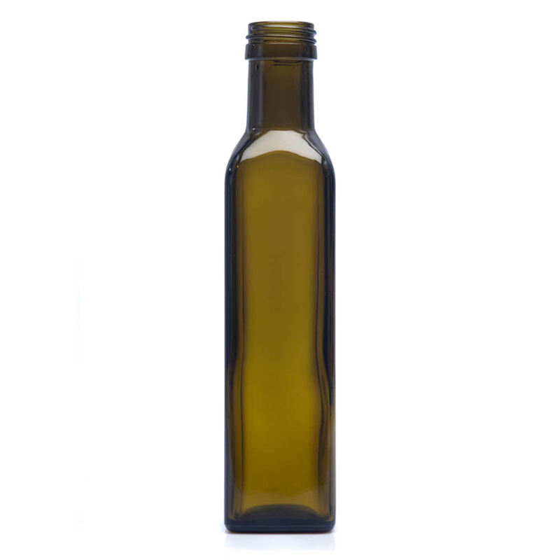 250ml Olive Oil Antique Green Bottle