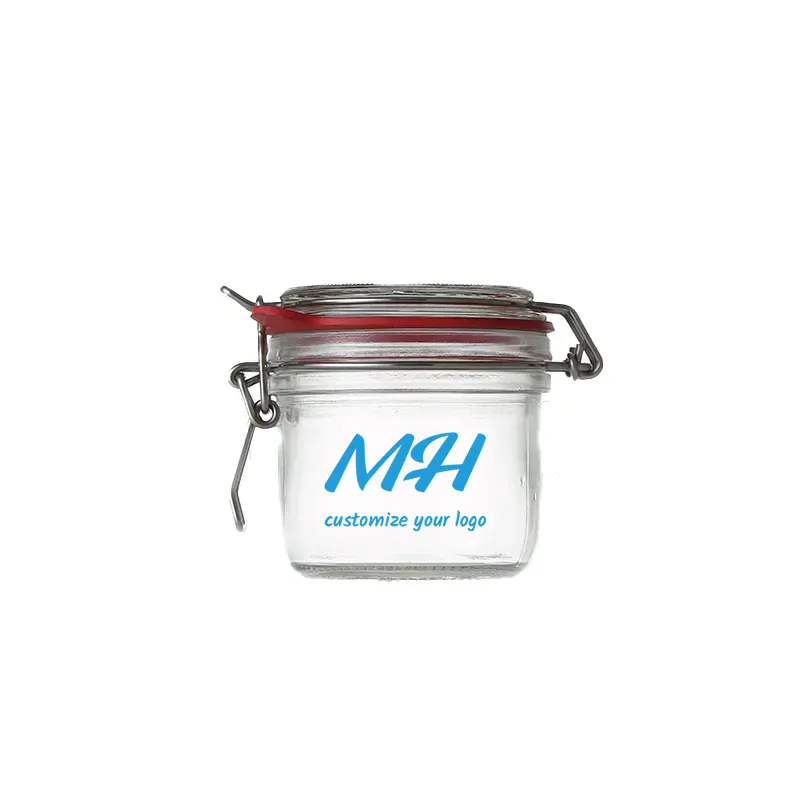 200ml 220ml 300ml 350ml Glass Airtight Jars with Secure Seal for Wholesales Packaging Needs