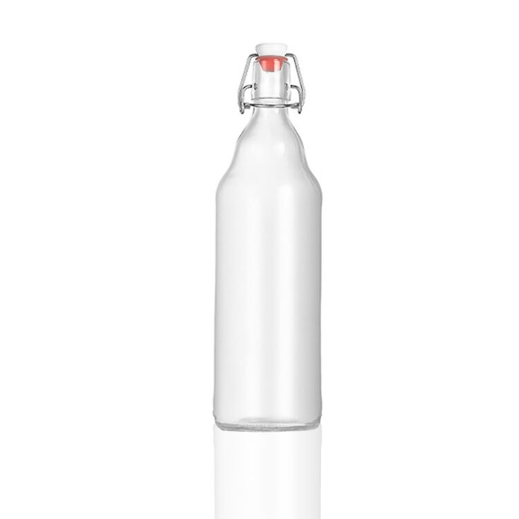 32oz Pop Top Bottles 1 liter Flip Top Glass Bottles 