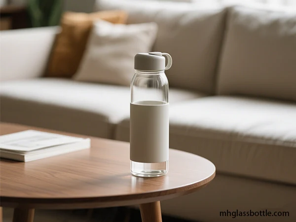 glass water bottle wall thickness