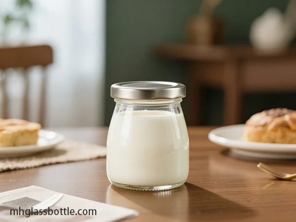 glass yogurt jar supplier