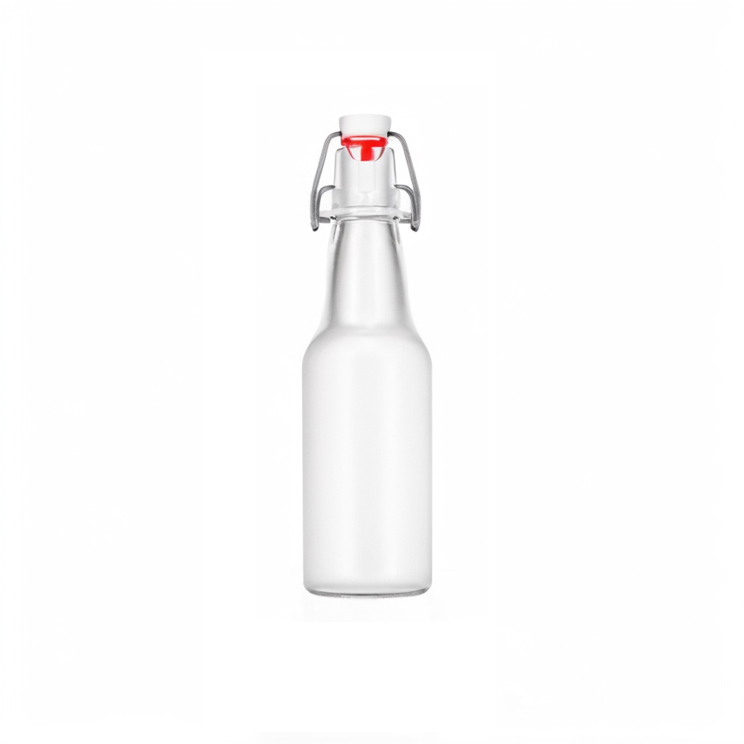 330ml 500ml Clear Glass Fermentation Bottles With Flip Tops