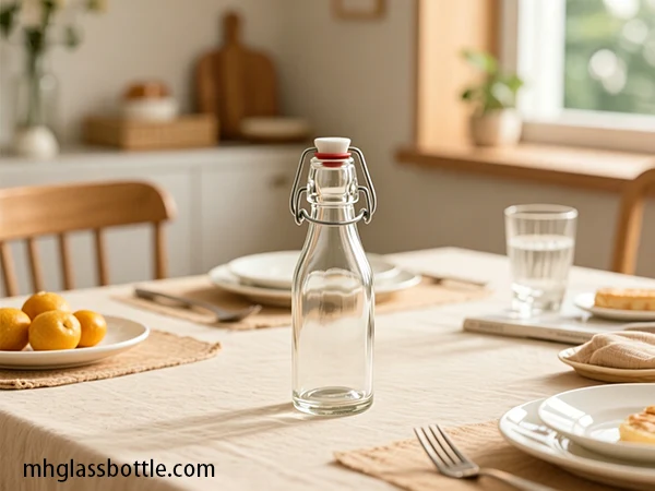 750ml swing top glass bottles