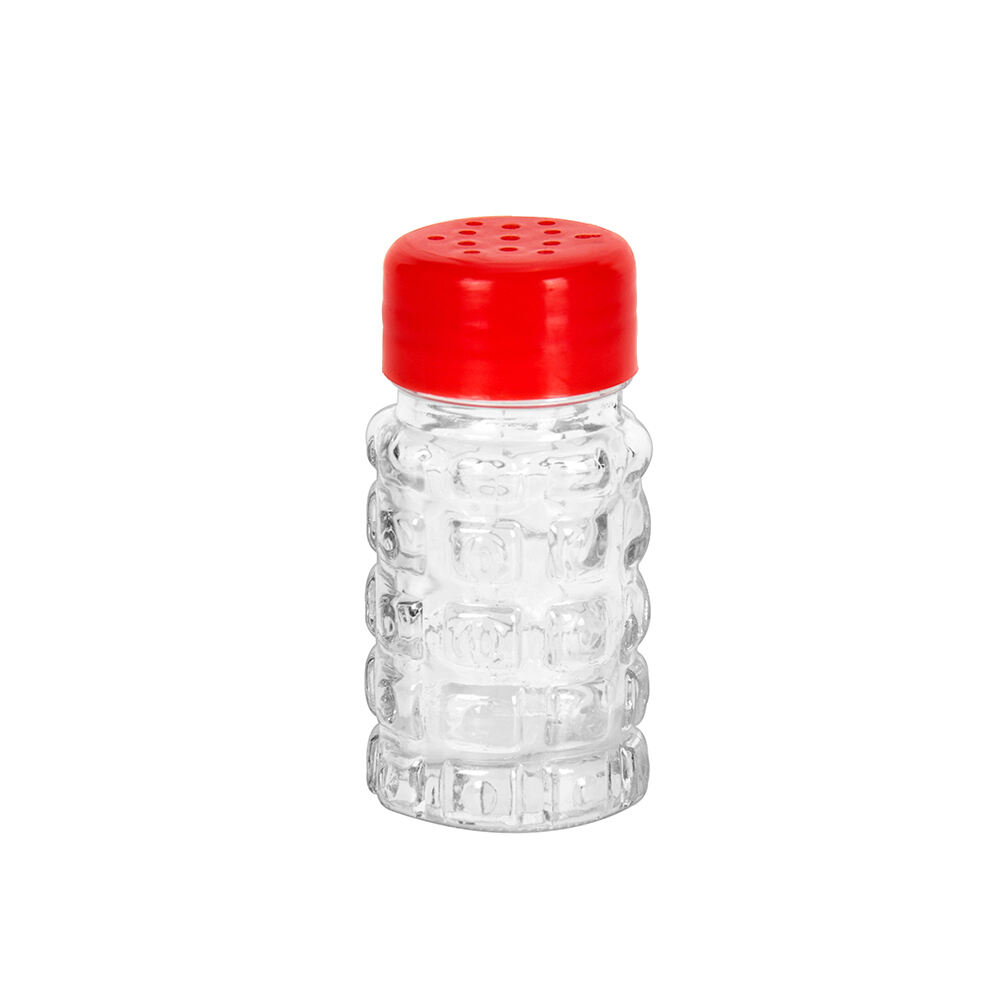 4 oz Seasoning Shaker Glass with Hole Lid