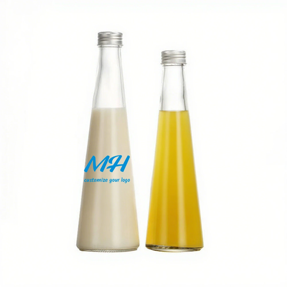 250 ml 330 ml glazen sapflessen voor drankverpakking groothandel