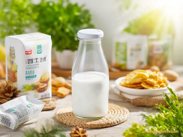 Étude de cas : Bouteilles en verre laiteux pour un fabricant laitier français