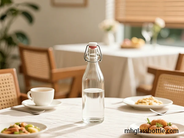 750ml swing top glass bottles