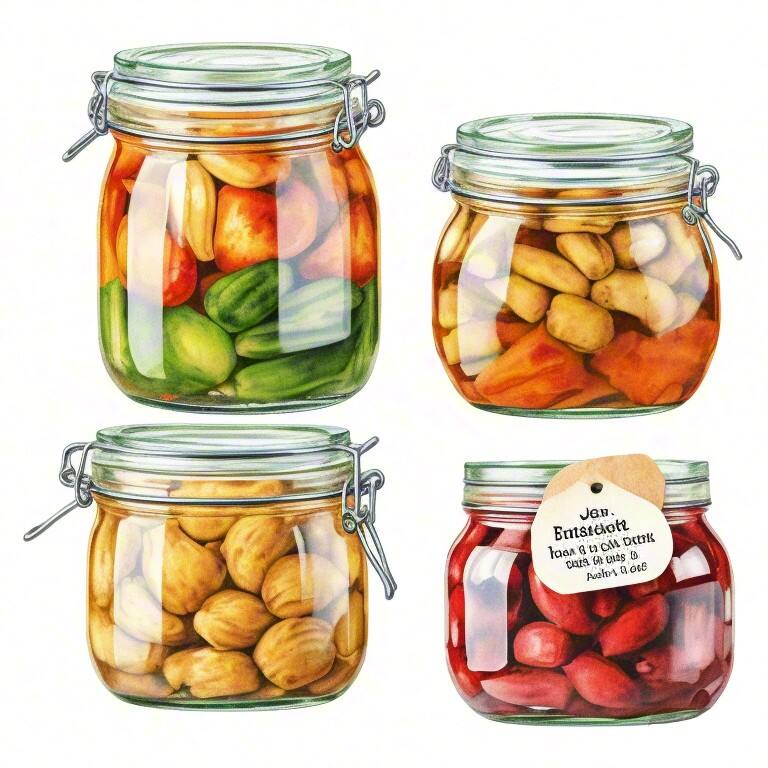 airtight pickle jars-Best Practices for Storing Foods in Airtight Jars