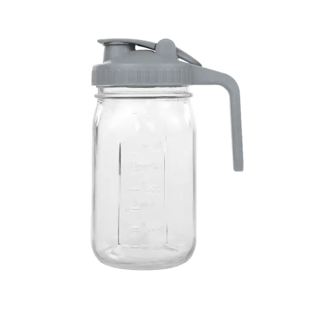 32 oz Mason Jars with Handles for Storage