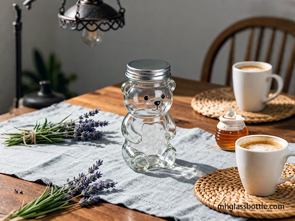 Innovative Empty Honey Bear Bottles for Shelf Appeal