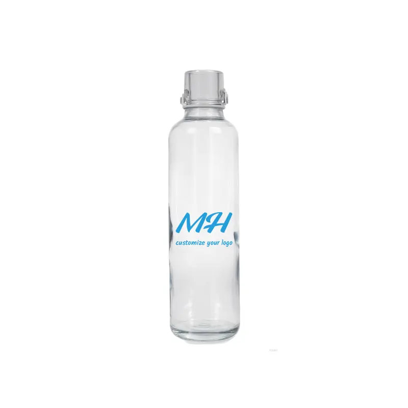 300 ml, 600 ml, 1000 ml - niestandardowe butelki szklane z przegubową pokrywą, hurtowe