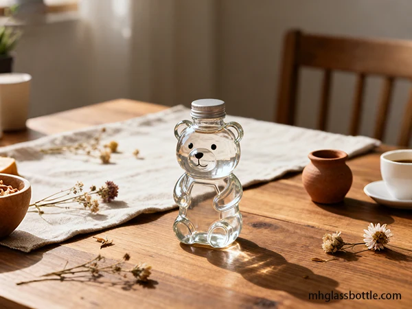 Innovative Empty Honey Bear Bottles for Shelf Appeal