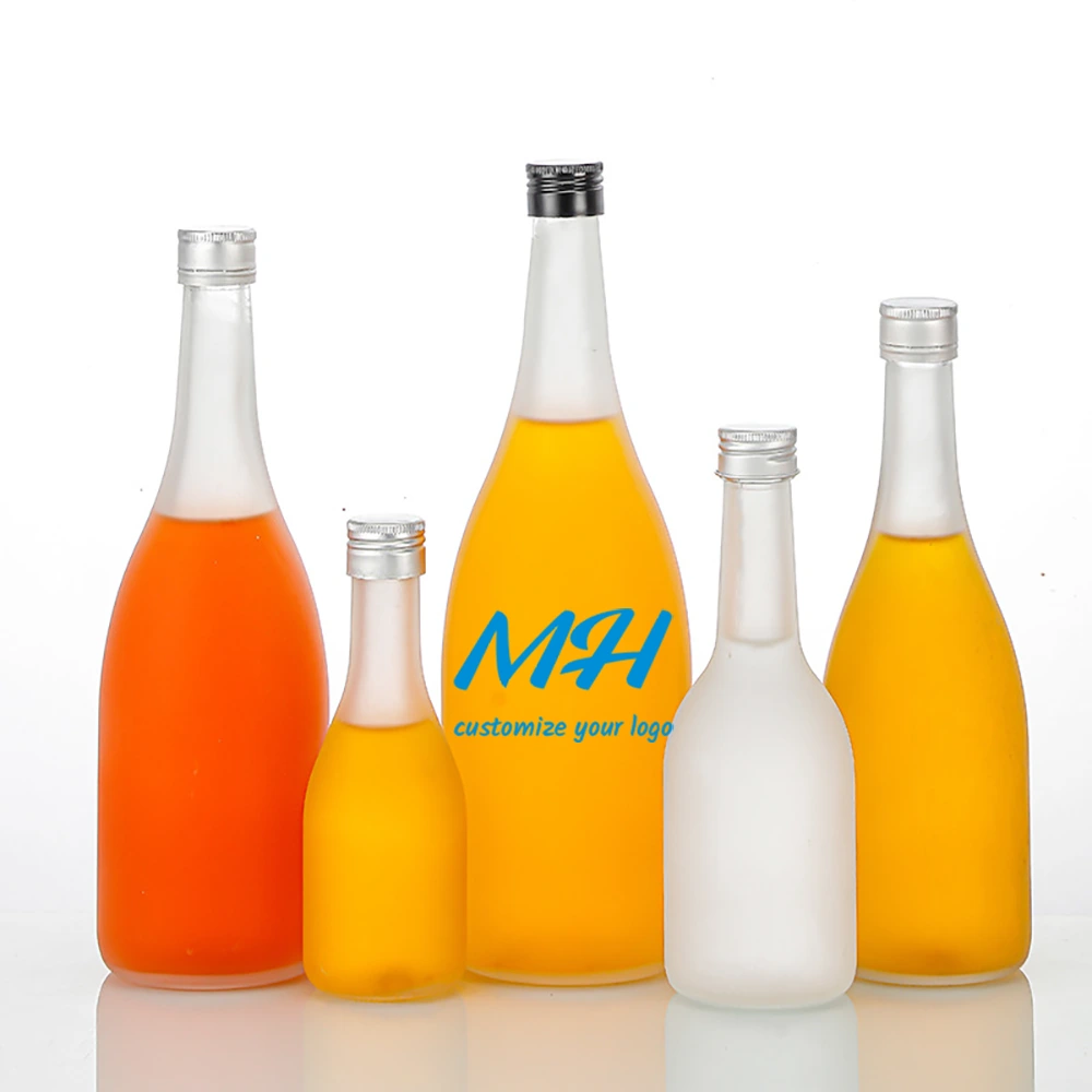 Geslepen drankverpakking - glazen drinkfles groothandel
