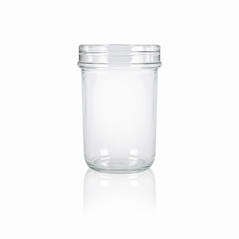 200ml 280ml 380ml Small Glass Mason Jars for Jelly Caviar Jam