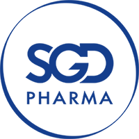 top 10 glass bottle manufacturers in the USA - SGD pharma logo.webp