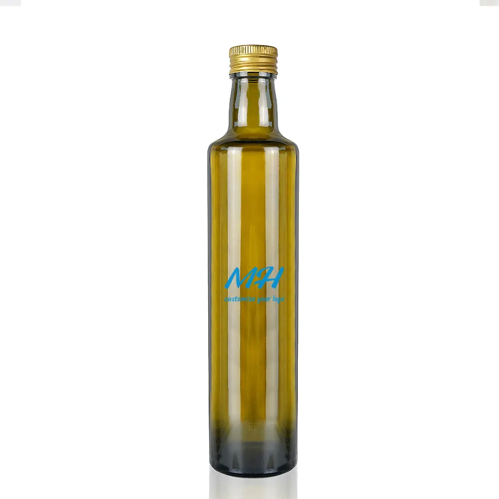 bouteilles d'huile en verre vert de 750 ml – Vente en gros