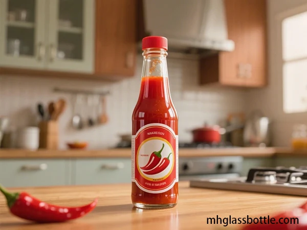 hot sauce bottle cracking