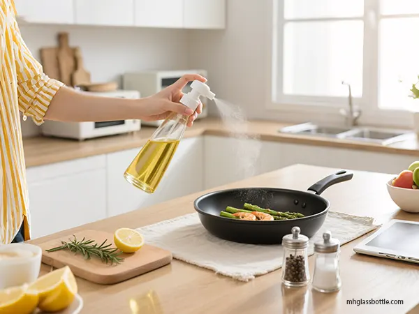 Étude de cas : Bouteilles pulvérisatrices d'huile d'olive pour une marque culinaire française