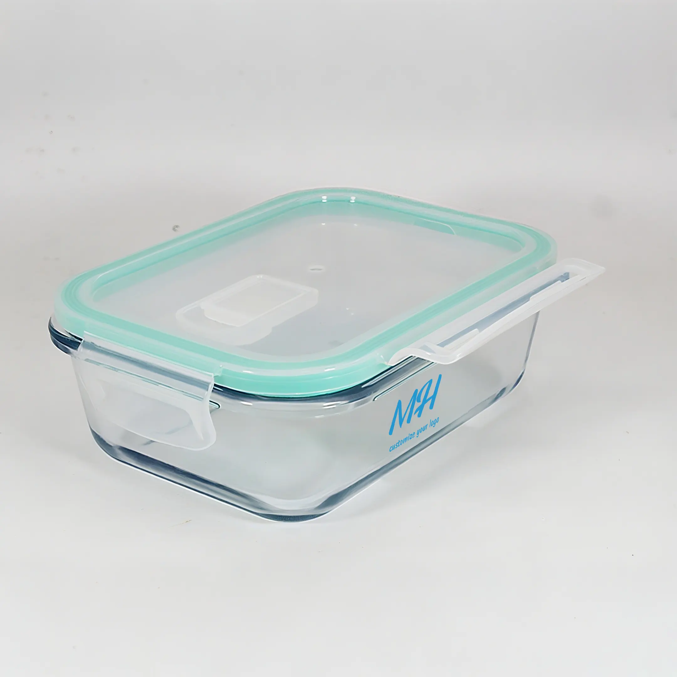 hộp đựng thực phẩm vuông bằng thủy tinh 370ml 640ml 1040ml 1520ml - Hộp đựng tùy chỉnh bán buôn