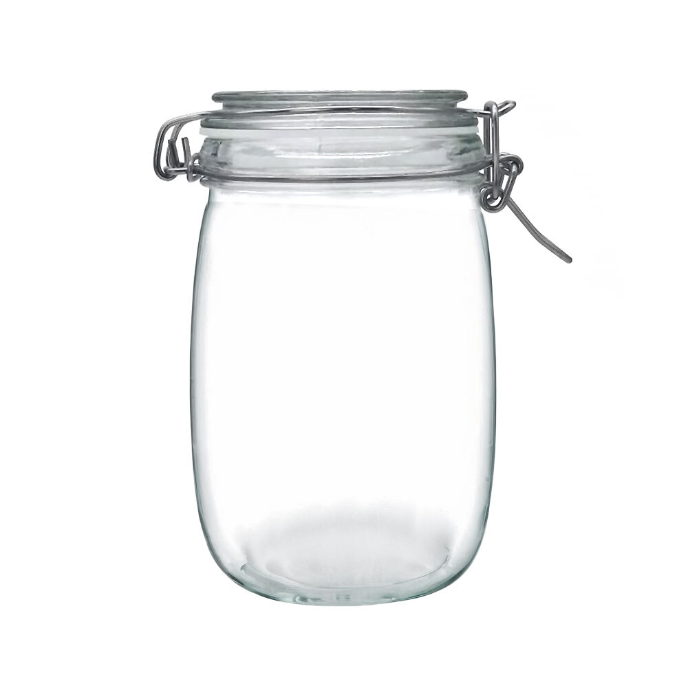 3000ml Huge Pickle Jar with Clamp Airtight Lids