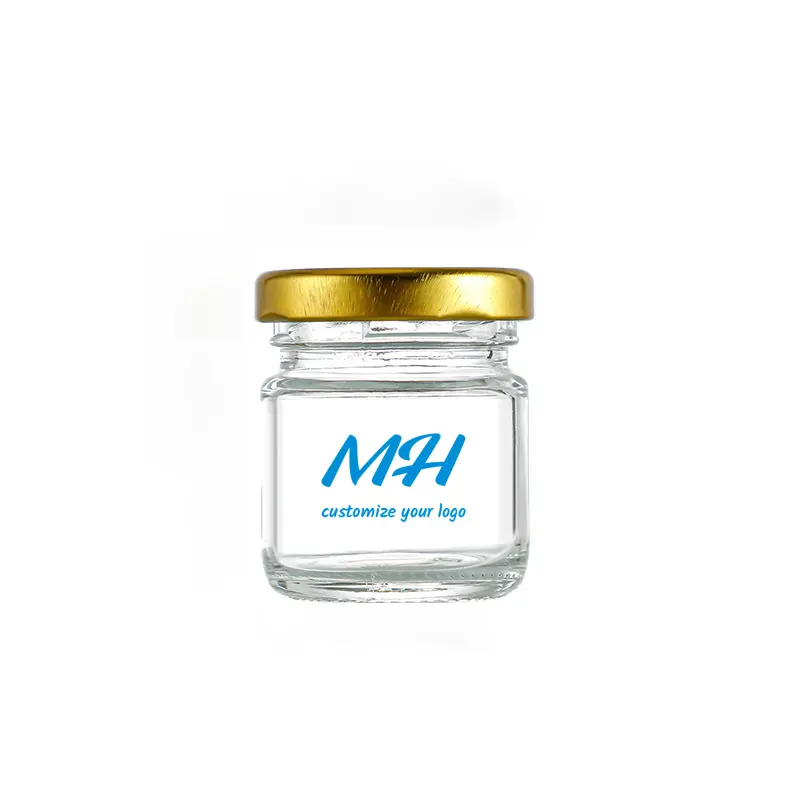 25ml 35ml 40ml 60ml Honey Glass Jars - Custom Jars Packaging Wholesale