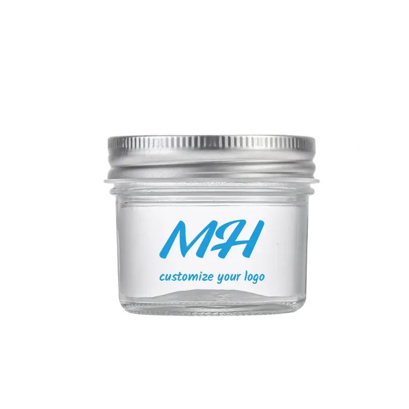 50ml 100ml 150ml Honey Jars - Custom Glass Honey Containers  