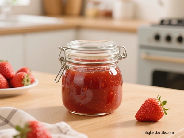 how to store strawberries in mason jars?
