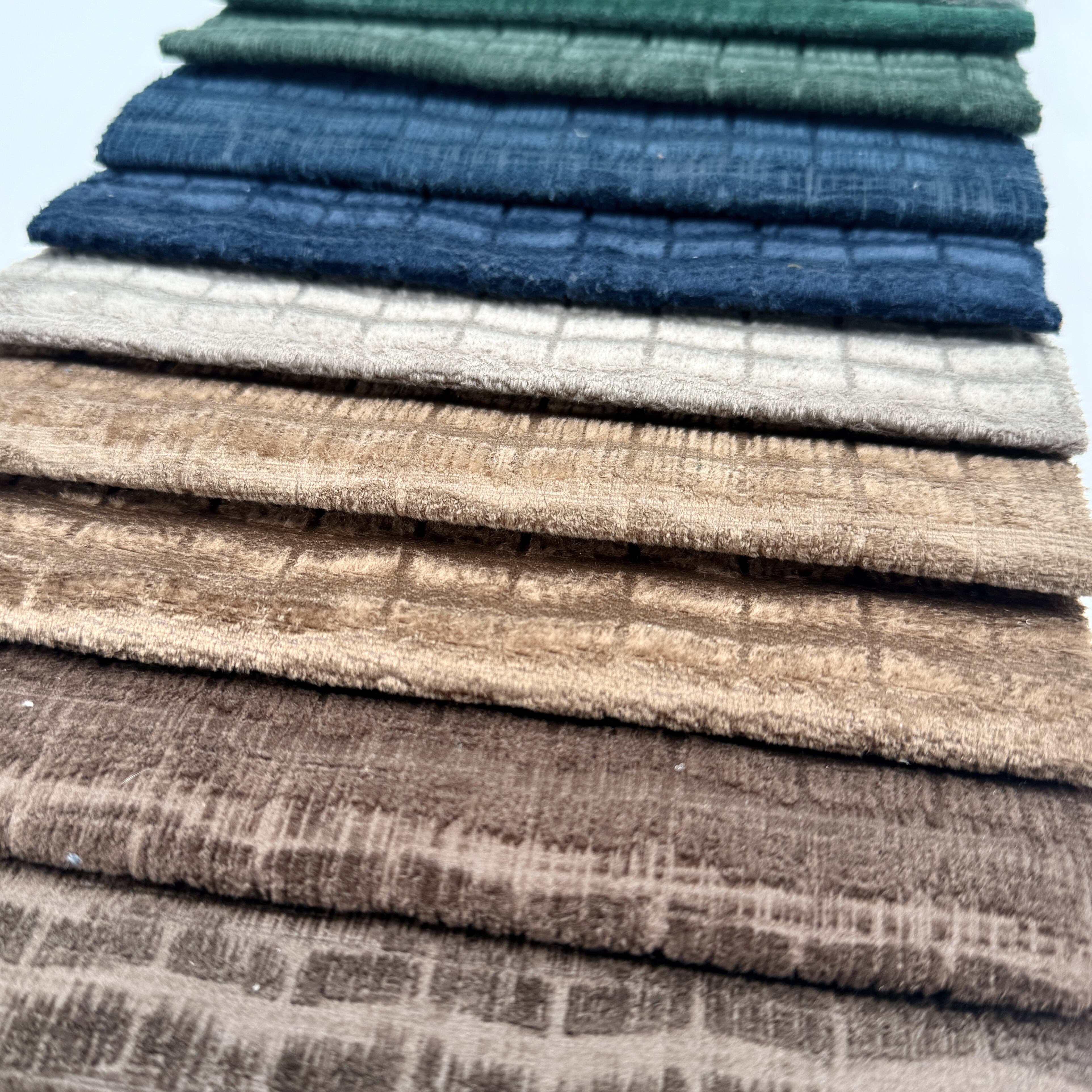 وي جوي – أفضل مبيعات النسيج المنزلي: قماش أريكة مخملية مقاوم للماء ومُنفَّذ بتقنية النقش ثلاثي الأبعاد المطاطي، قماش تنجيد لأرائك المخملية