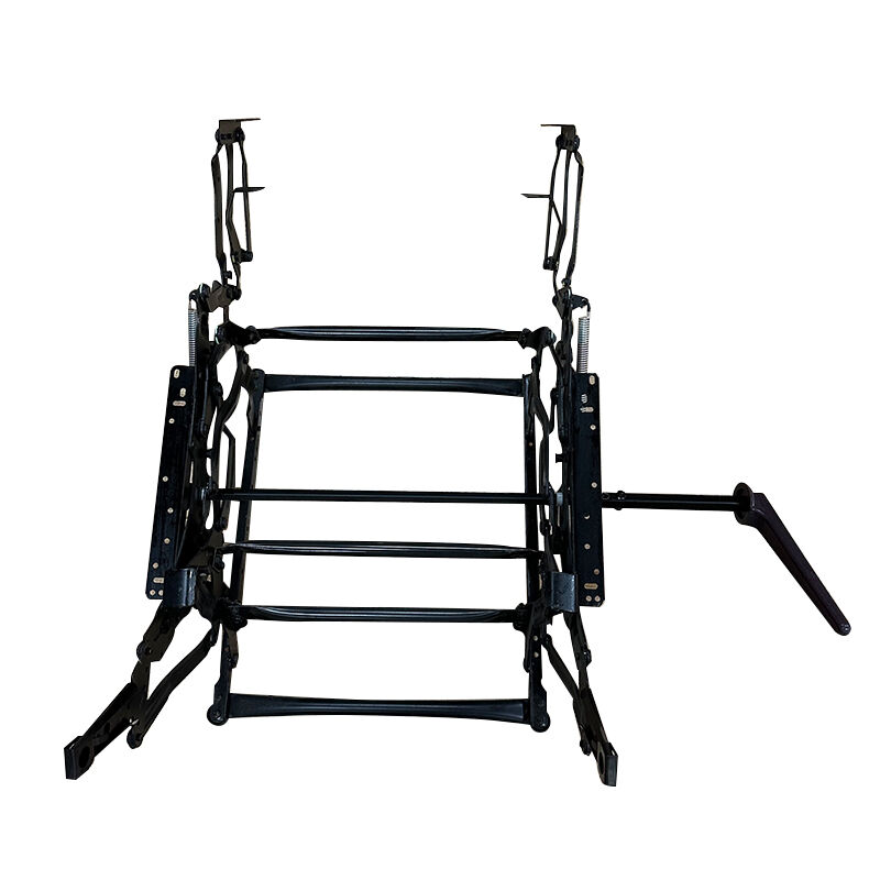 Mécanisme manuel pour canapé inclinable-lit Wejoy, mécanisme pour siège individuel inclinable, châssis fonctionnel en fer, mécanisme à poussée arrière pour canapé inclinable, mécanisme métallique au sol pour canapé inclinable, quincaillerie pour fauteuil