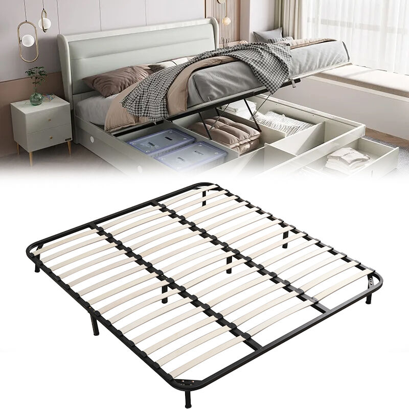 Wejoy Ordinary Keel Frame Pneumatic Bed Frame Storage Bed Slat With Leg