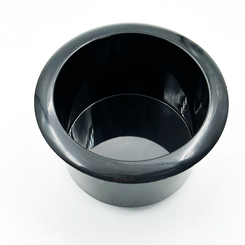 Wejoy porte-gobelet universel automobile noir de 10 cm, porte-boissons automobile pour accessoires de voiture, insert réutilisable pour porte-gobelet, adapté aux fourgonnettes, camions, SUV et bateaux