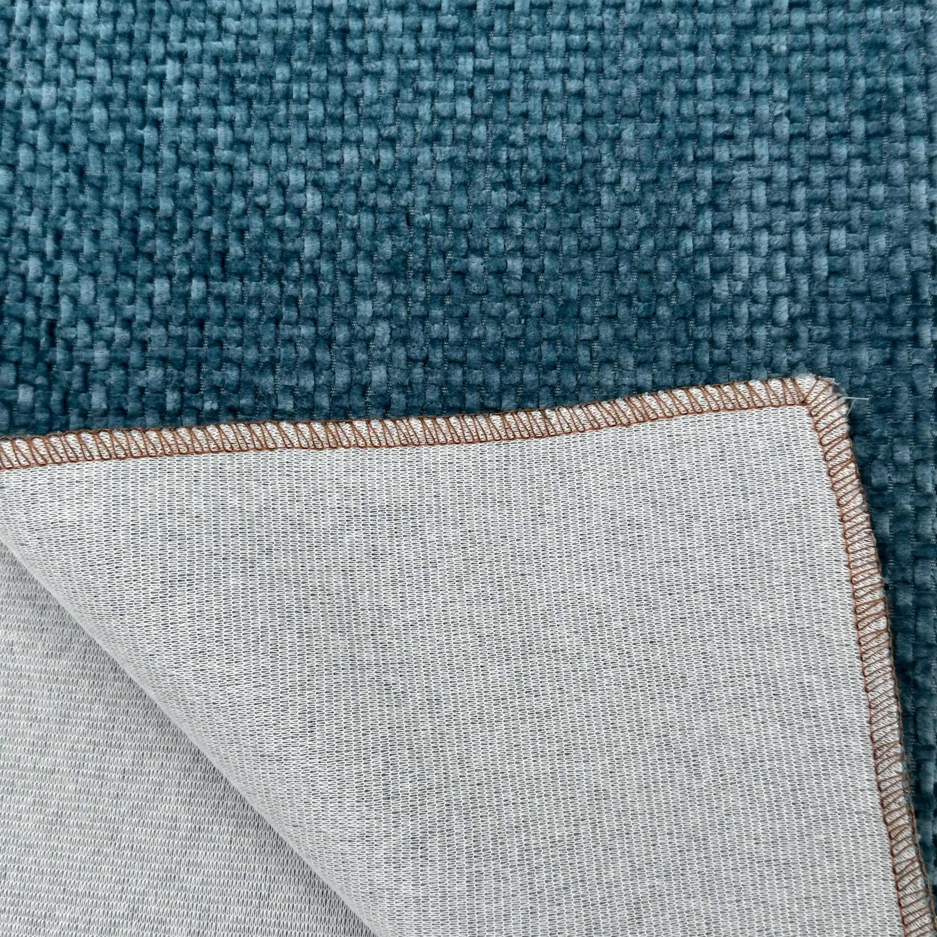 Wejoy New 350gsm 400gsm Geometric Design Solid Color Chenille Fabrics for Furniture Sofa