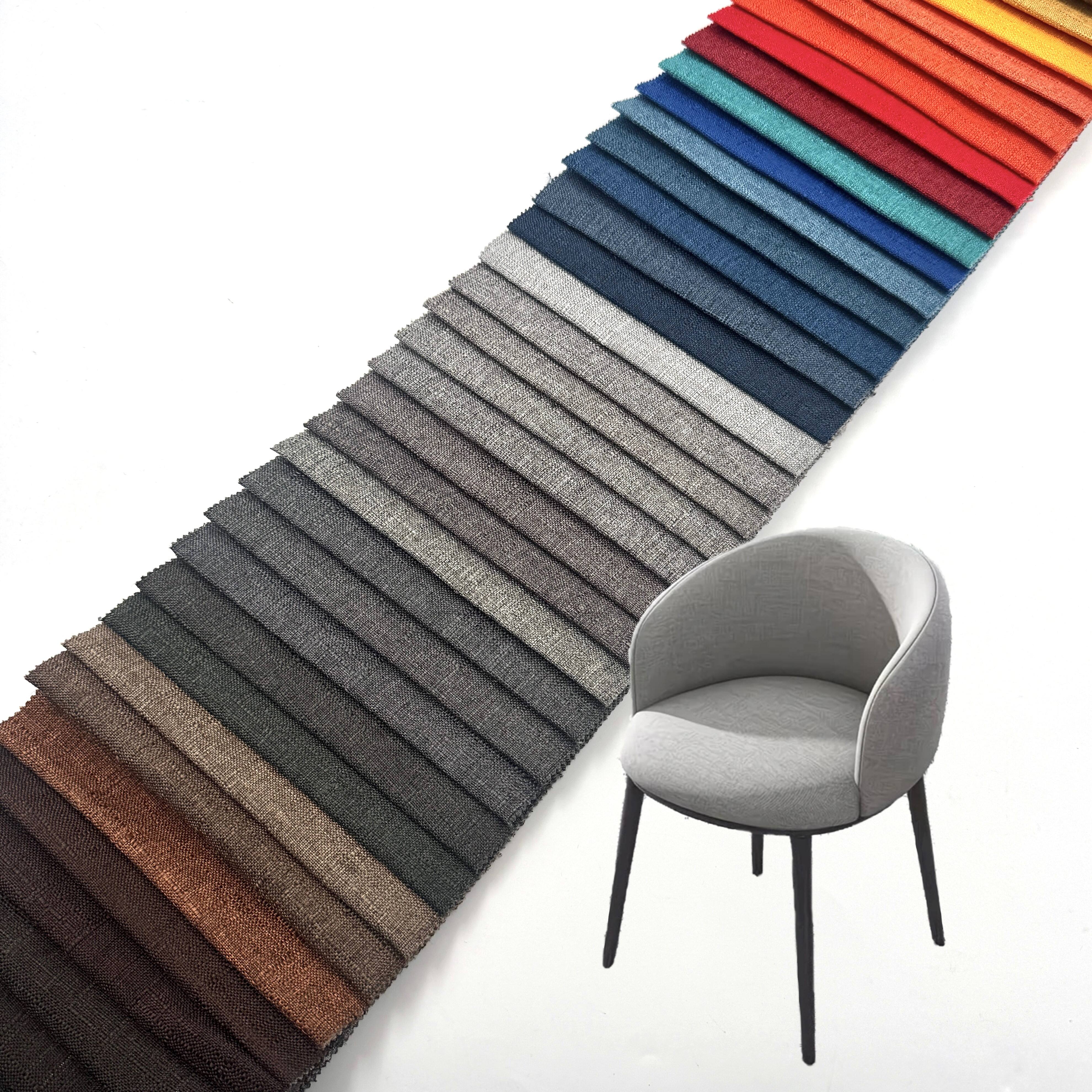 وي جوي: منتج رائج ساخن – نسيج كنب ديكورى من الكتان الاصطناعي بوزن ٢٣٠ جرام، نسيج بولي-كتان بنسبة ١٠٠٪، نسيج تنجيد أملس مصبوغ بالكامل