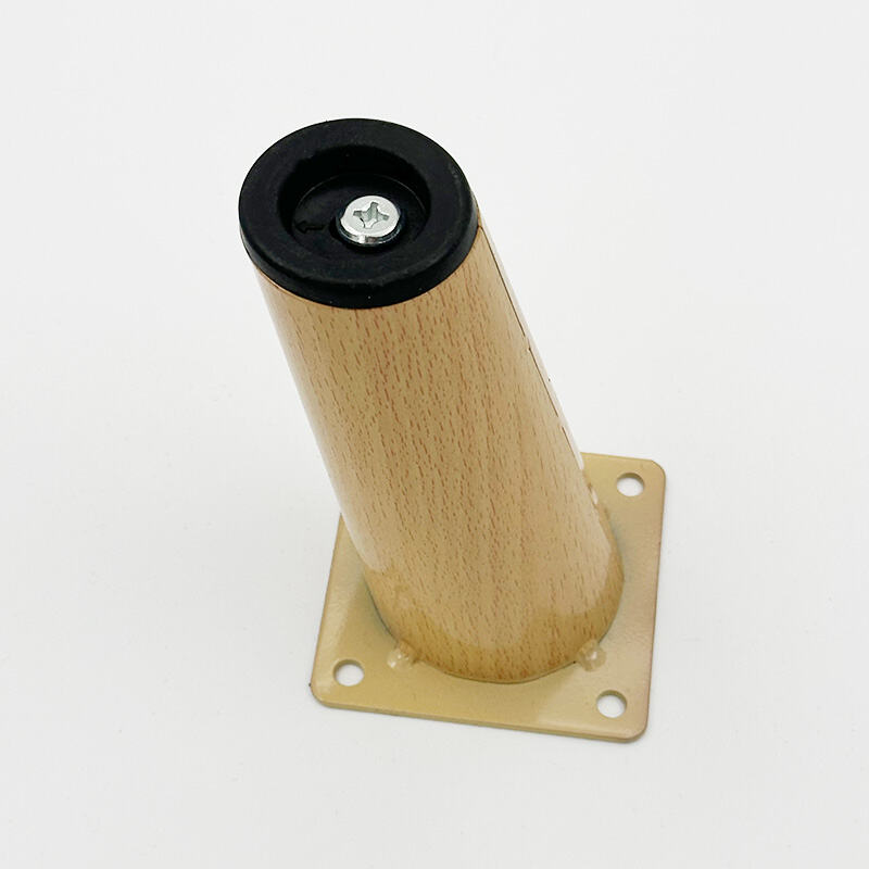 Wejoy Modern Inclined Wooden Look Like Metal Iron Material Sofa Corner Legs for Bench