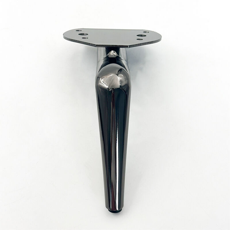 Wejoy Factory Sofa Accessories 15cm Height Gun Black Sickle Foot Metal Iron Legs