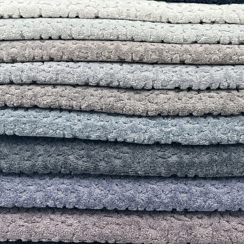 Wejoy Quality Elastic Dyed 480gsm Jacquard Chenille Fabrics for Autumn Sofa Cushion