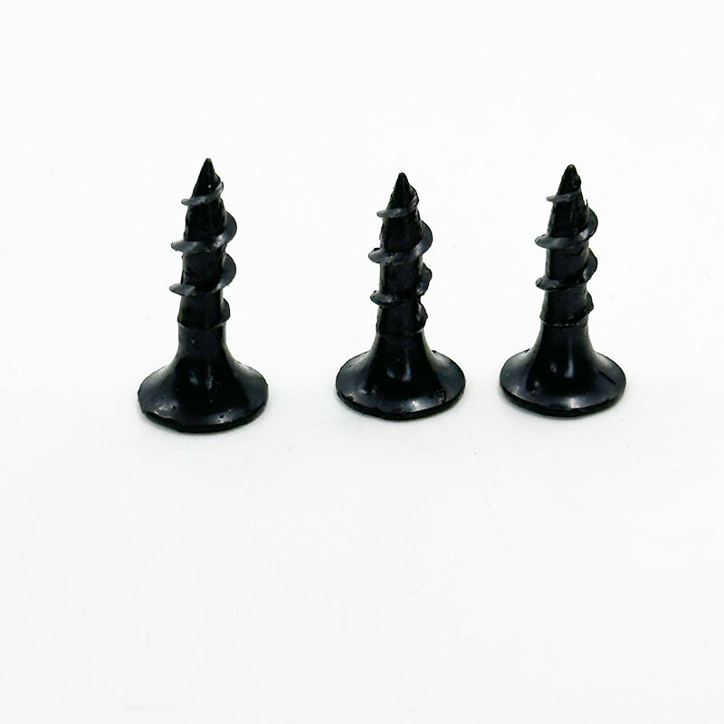 Wejoy Wholesale M8*16mm Black Nails Countersunk Head Self Tapping Screws