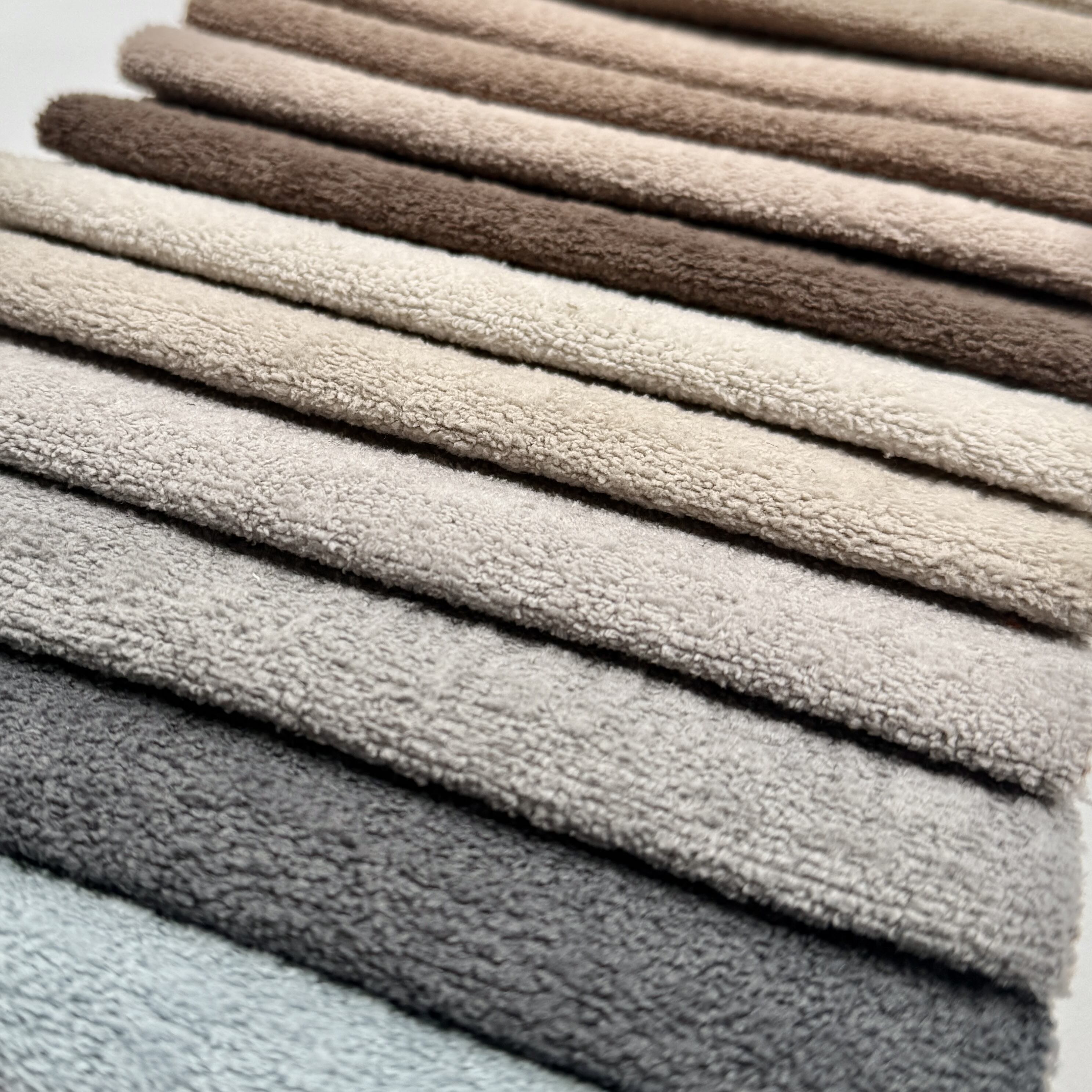 نسيج أثاث بوكلي على شكل منشفة لديكور المنزل من علامة وي جوي، نسيج بوليستر مخملي للأرائك، نسيج منزلي بوكلي