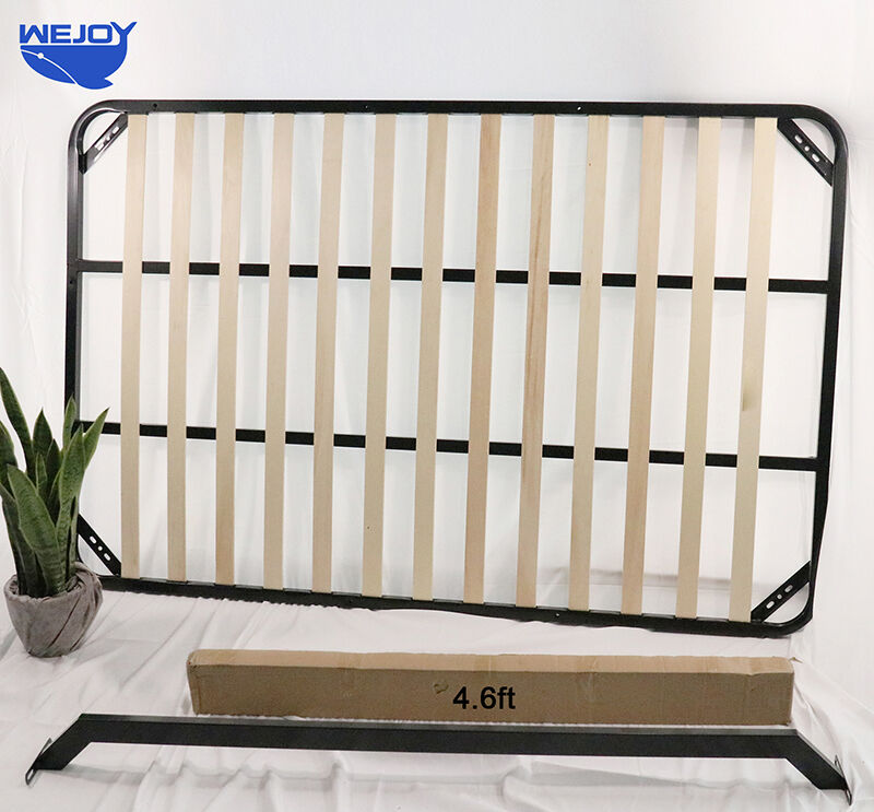Wejoy Custom Wooden Metal Queen Size Bed Frame 4ft Gas Lift Foldable Bed Frame