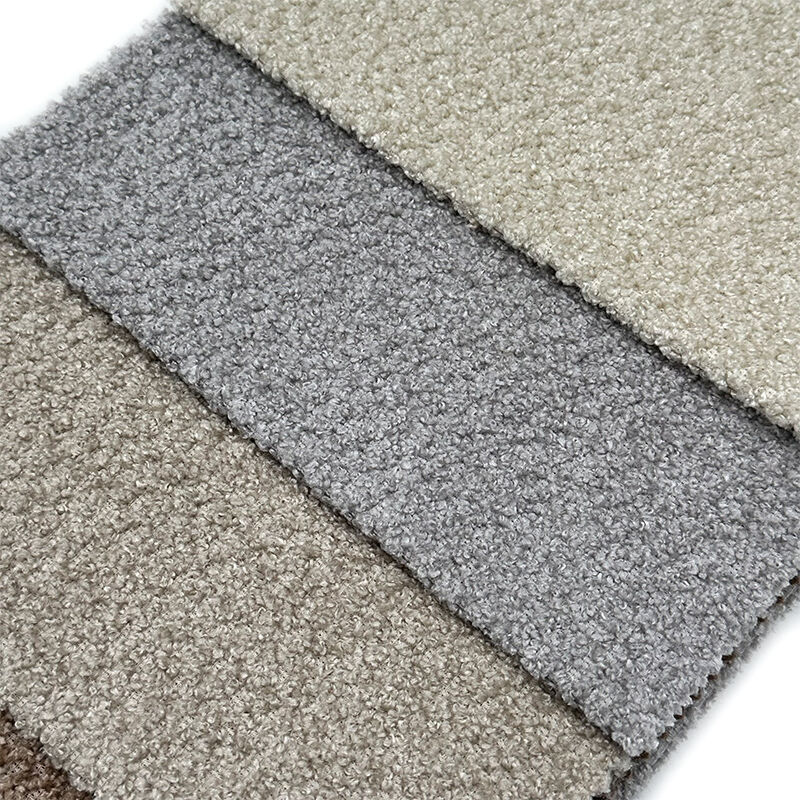 Wejoy New Design 430GSM Thick Ant Fabric Teddy Velvet Fabric for Sofa Fabric Upholstery